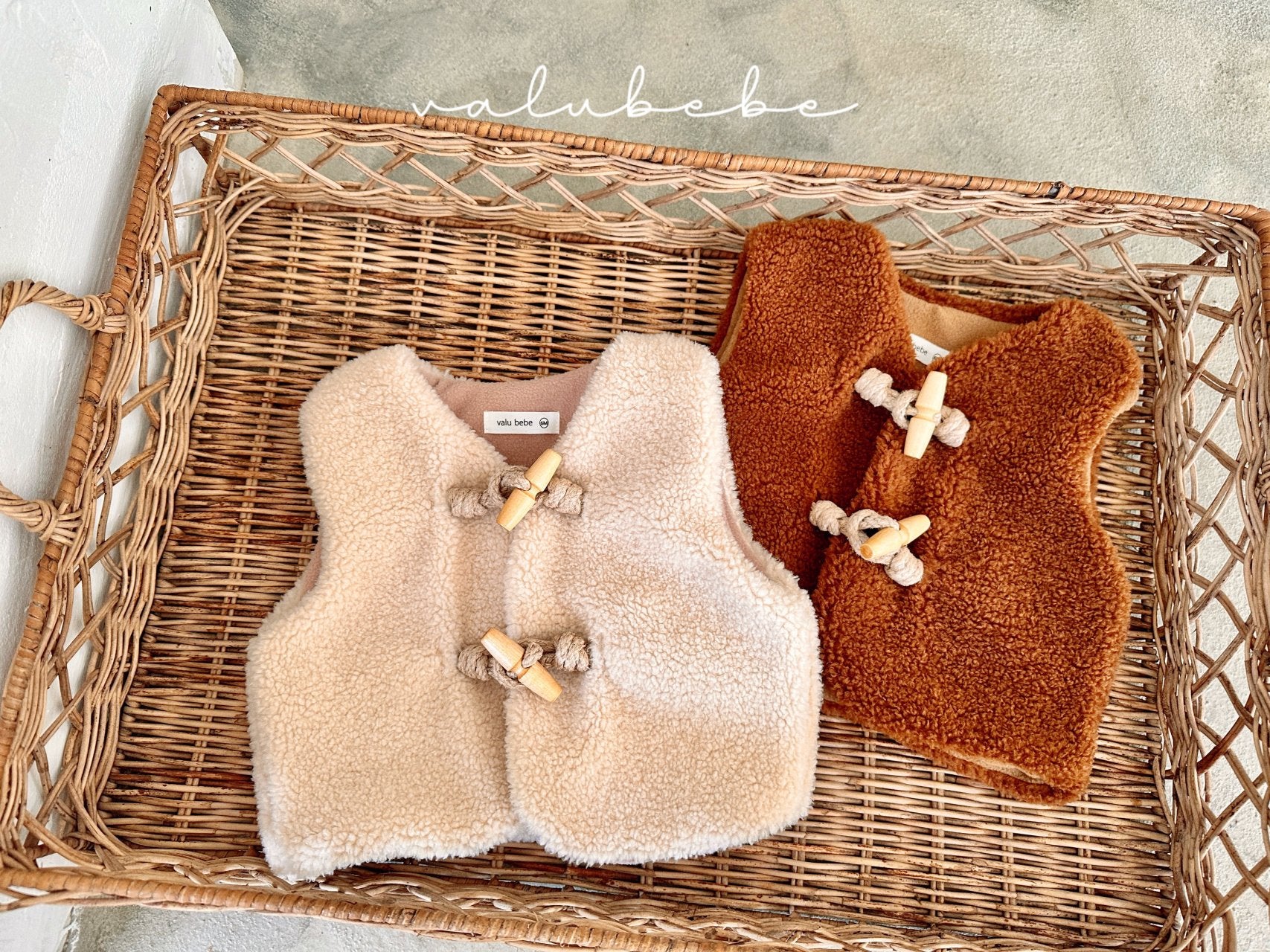［valubebe］Boa toggle vest (baby)