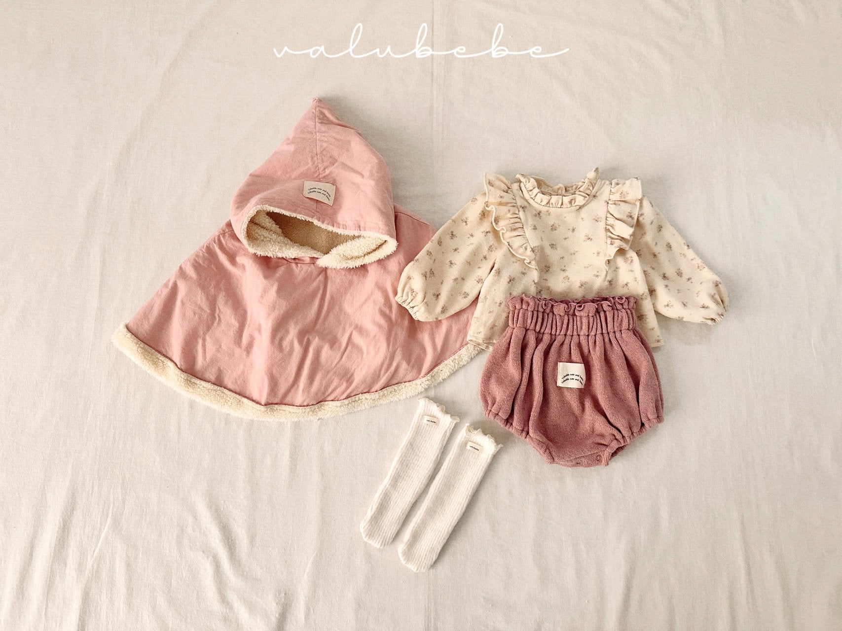 ［valubebe］Flower wing blouse (baby)