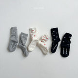 [minirobe] Heart socks 3 piece set
