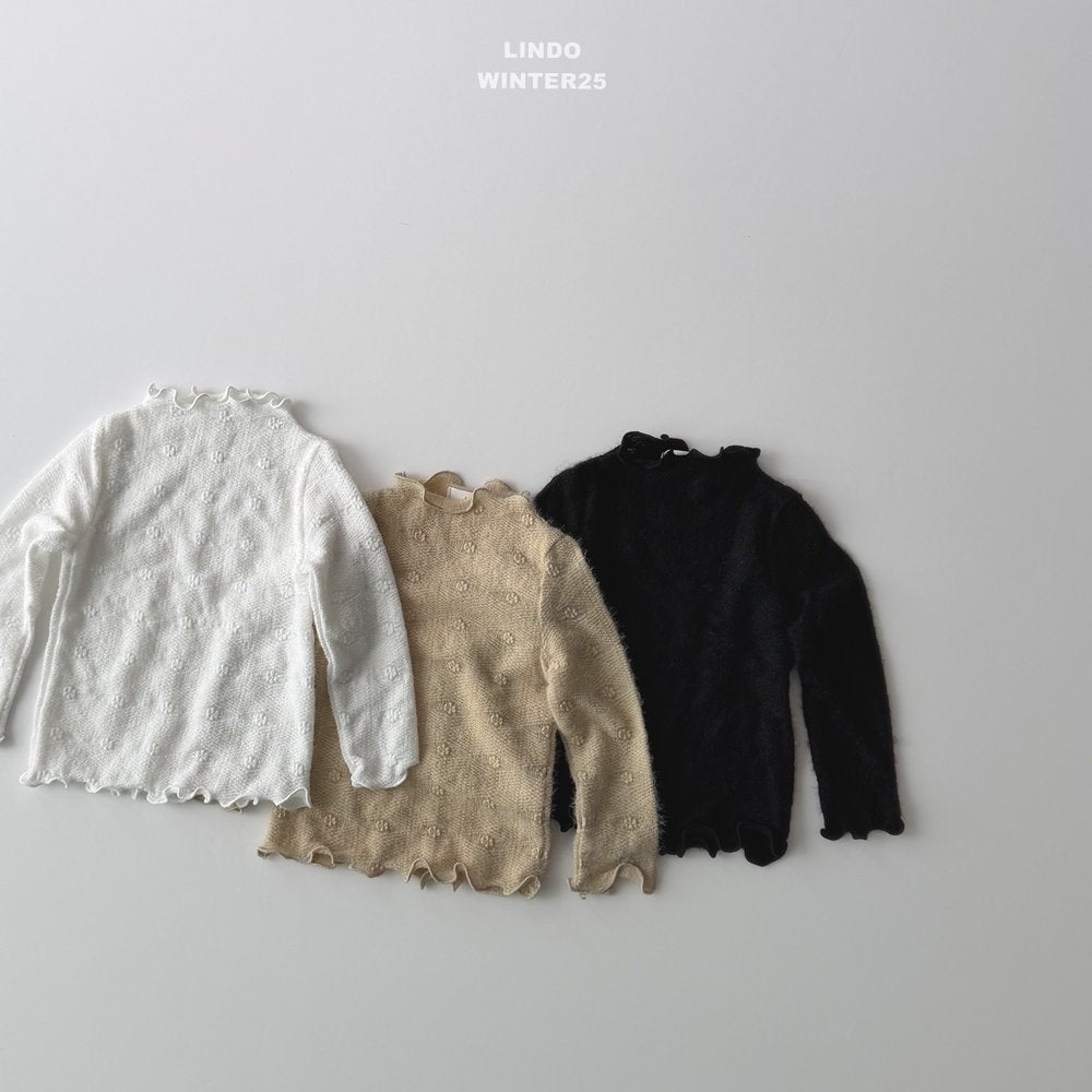 ［LINDO］Lace mellow tops