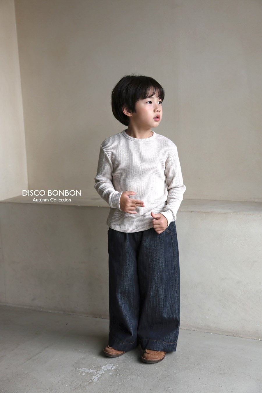 ［DISCO BONBON］Soft denim pants