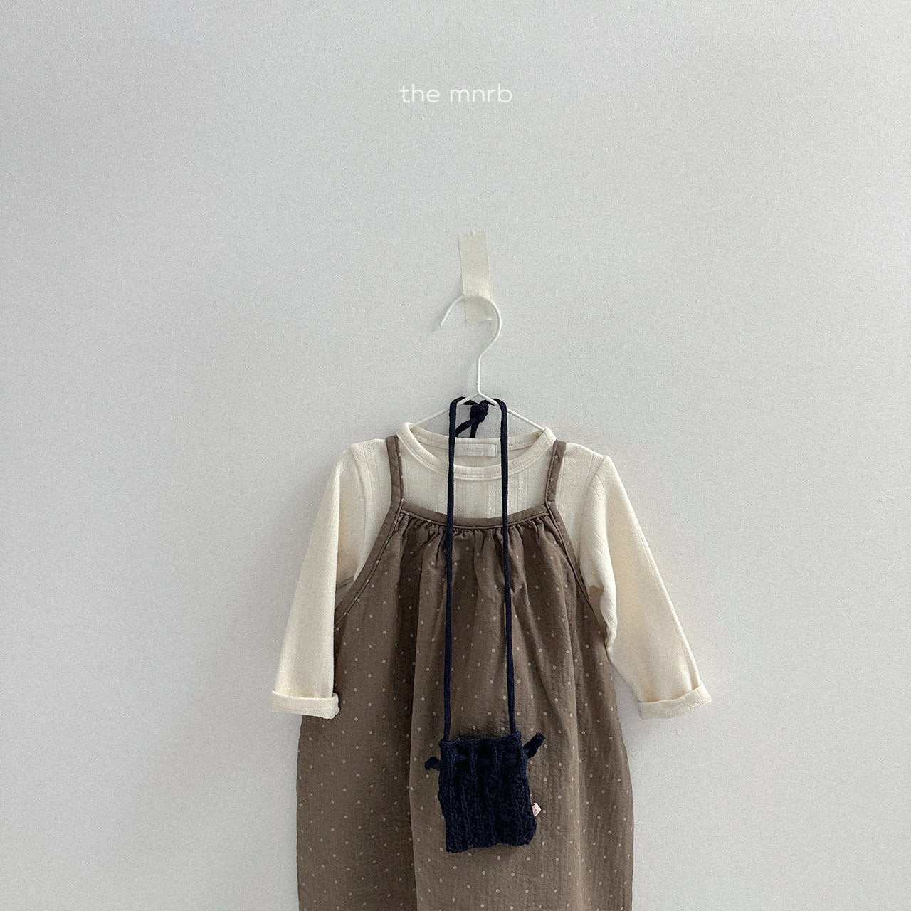 [minirobe] Eyelet round tee