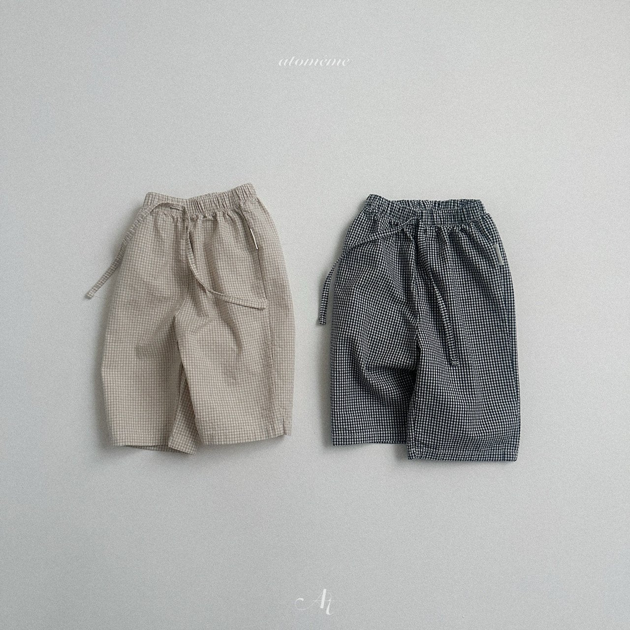 [atomeme] Ini check pattern pants