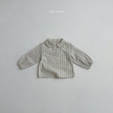 [minirobe] Toto check blouse