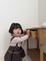 ［mimi market］Eyelet turtleneck tee