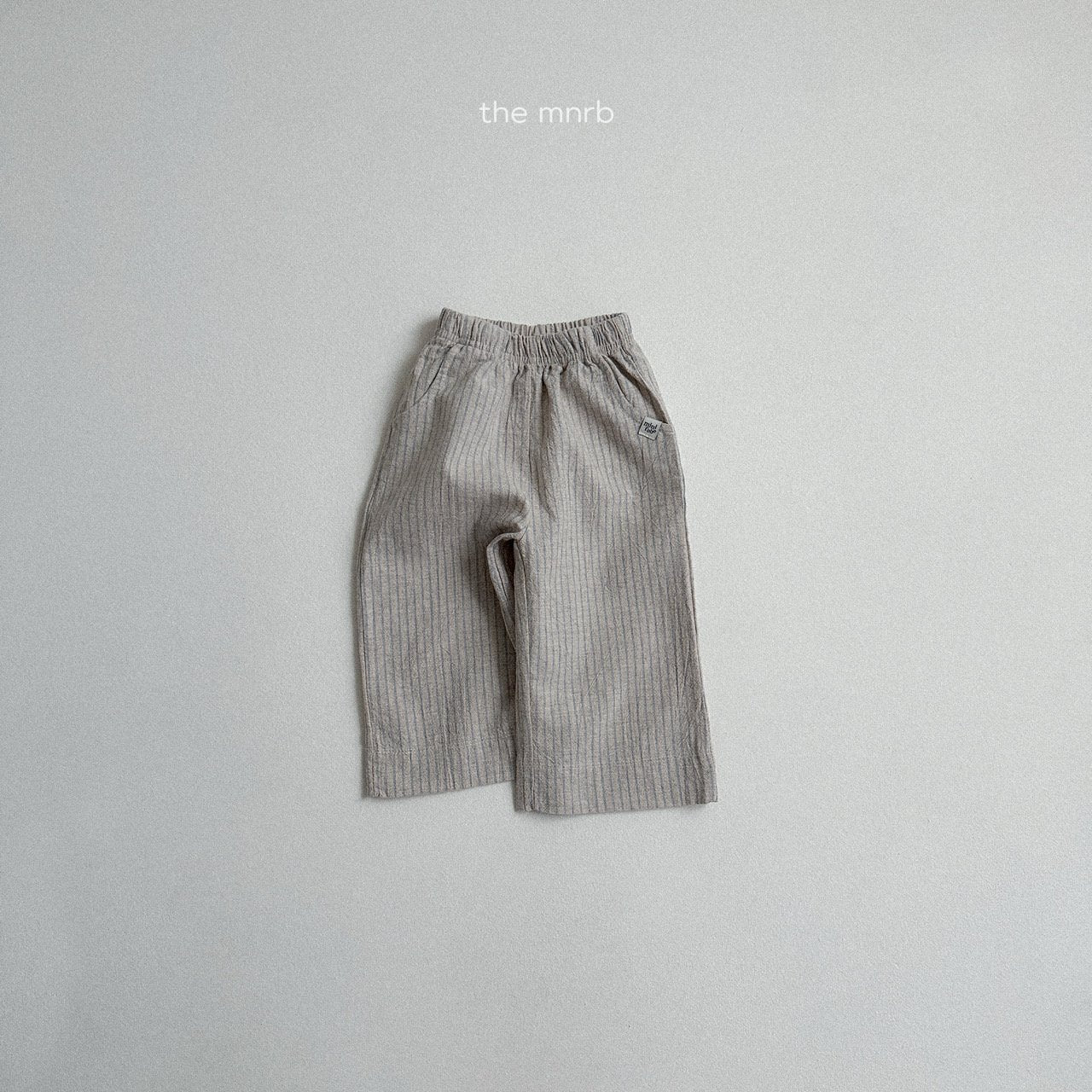[minirobe] Cozy straight pants