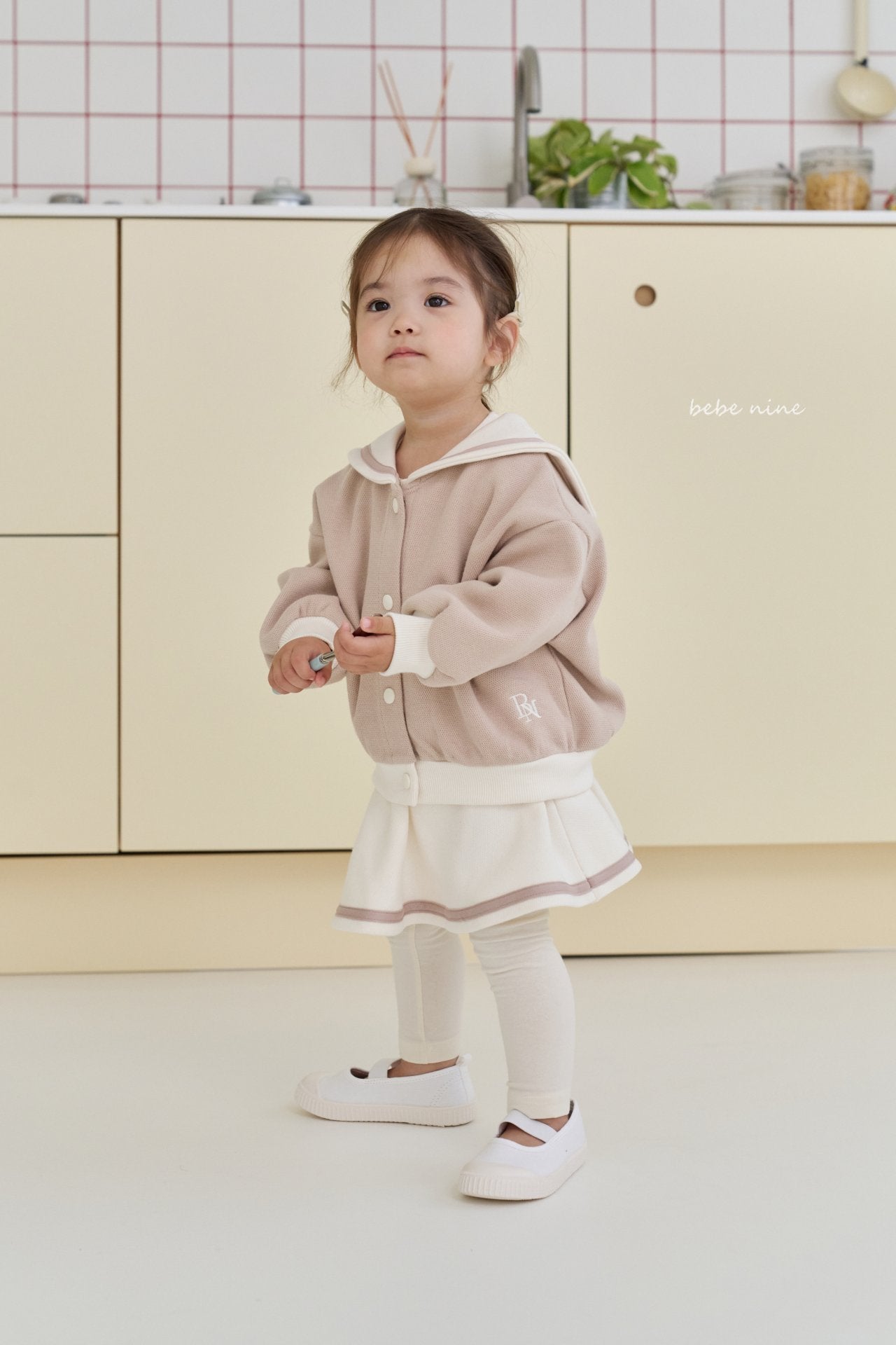 ［bebenine］Marine Skirt Leggings