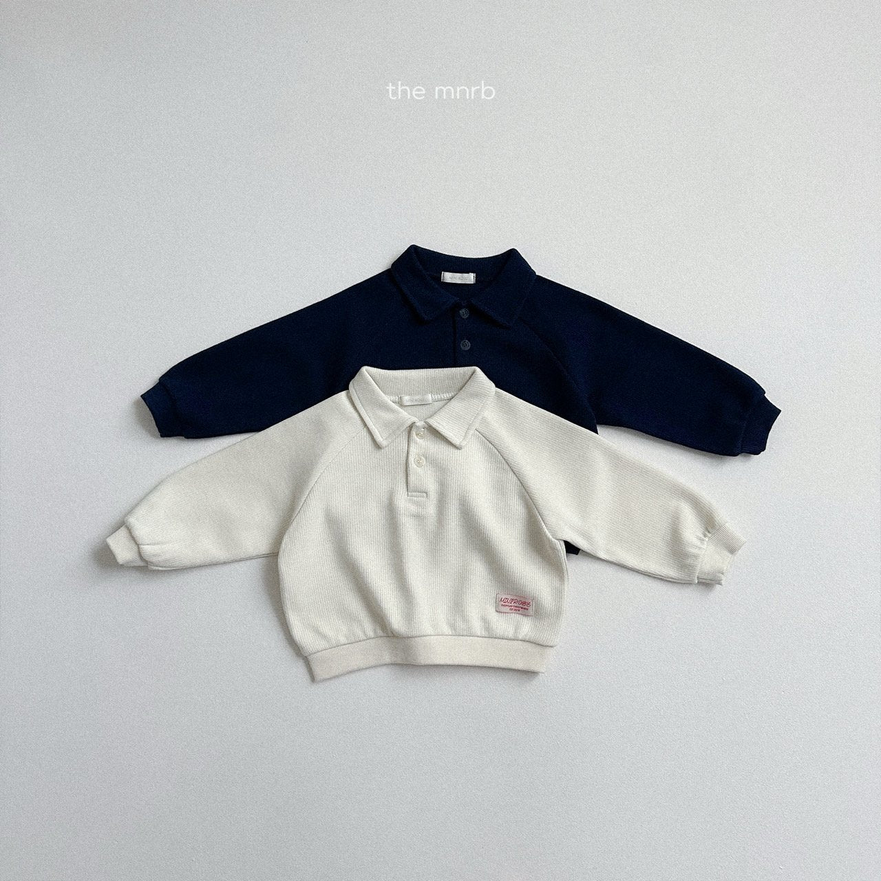 [minirobe] Roa collar sweatshirt