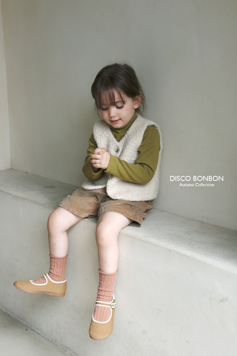 ［DISCO BONBON］Miu wool vest