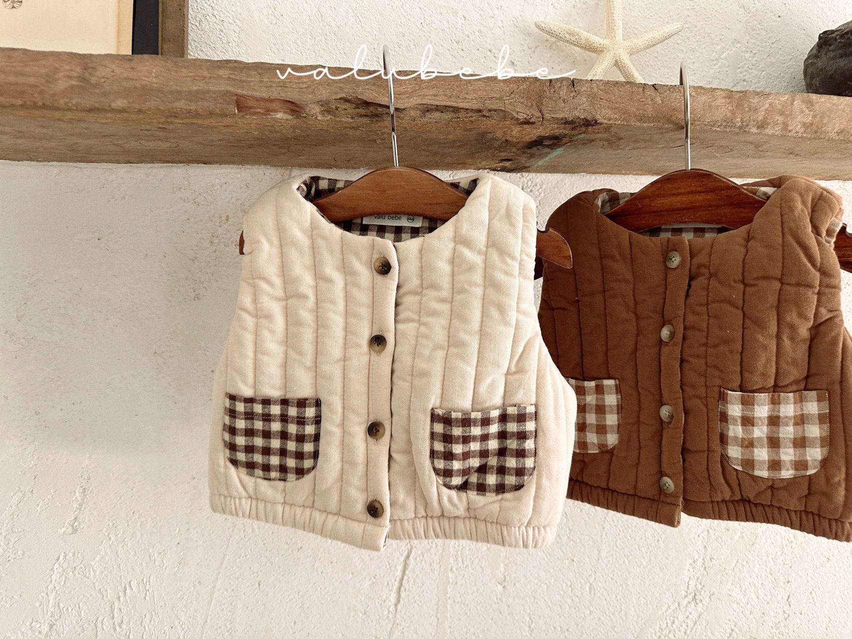 ［valubebe］Mare quilting vest (baby & kids)