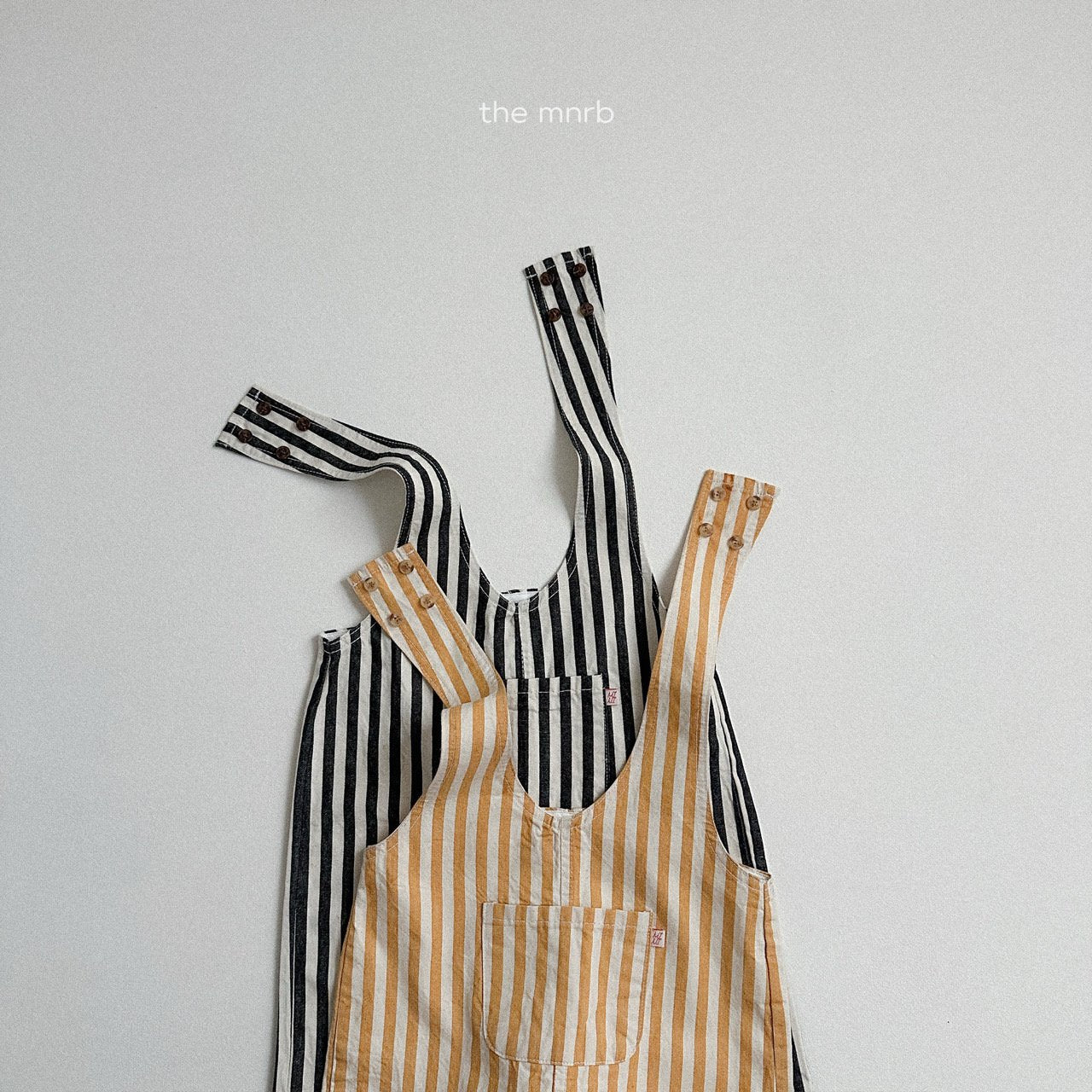 [minirobe] Benny suspender rompers