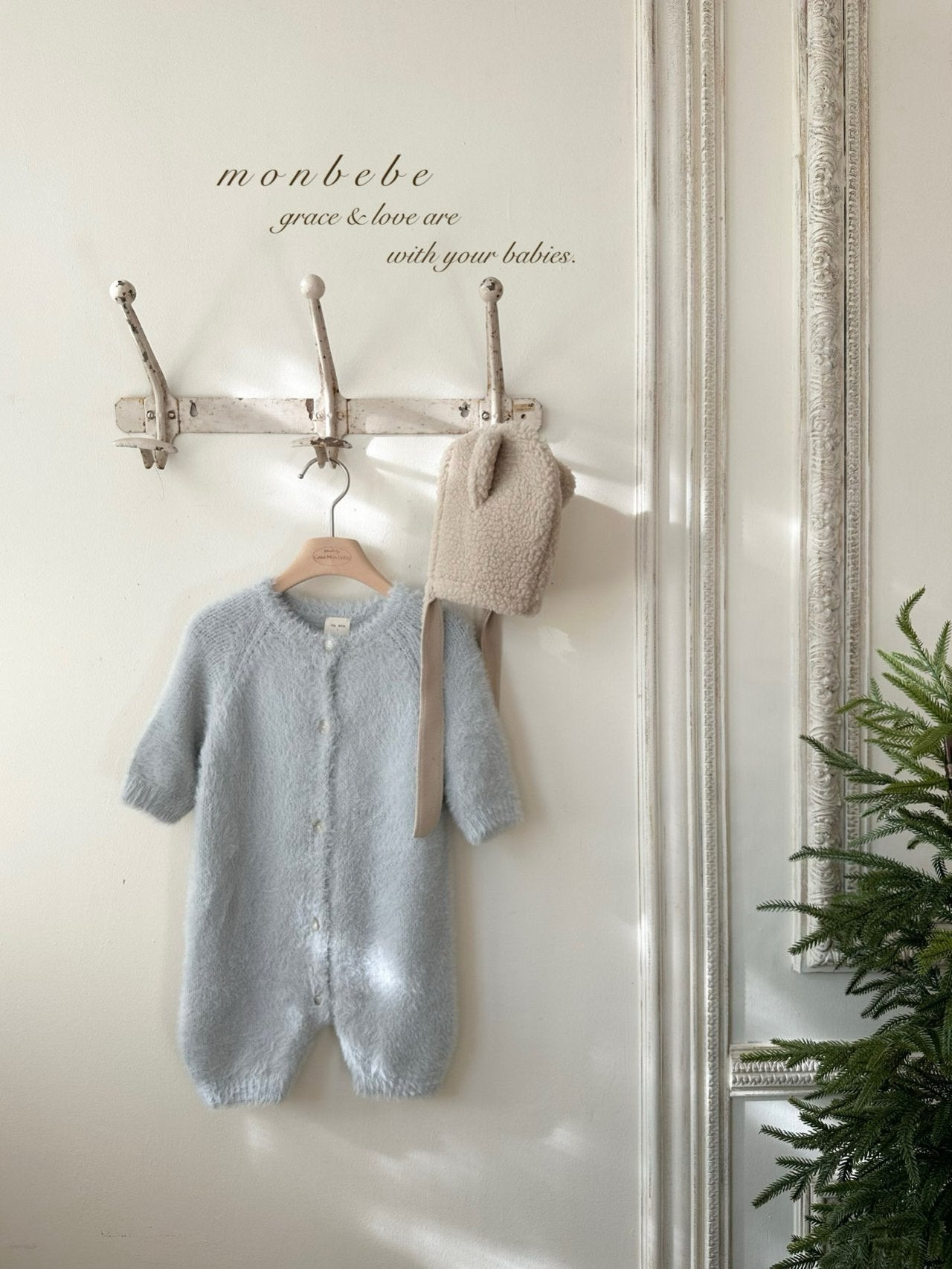 ［monbebe］Teddy fur suit