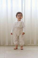 ［bebenine］Flower Overall Pants