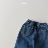 ［LINDO］Comma denim pants