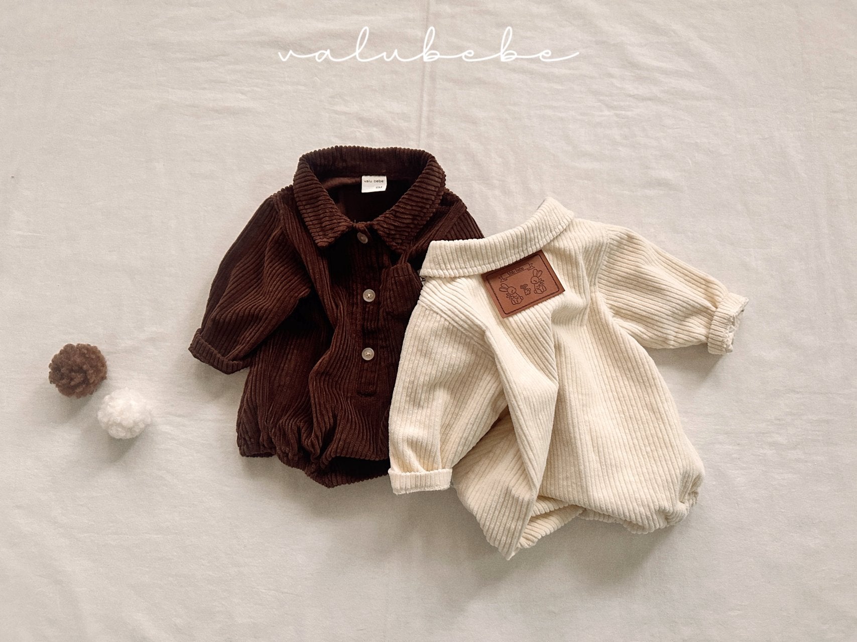［valubebe］Benne corduroy suit (baby)