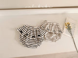 ［valubebe］Ella ribbon stripe bloomer