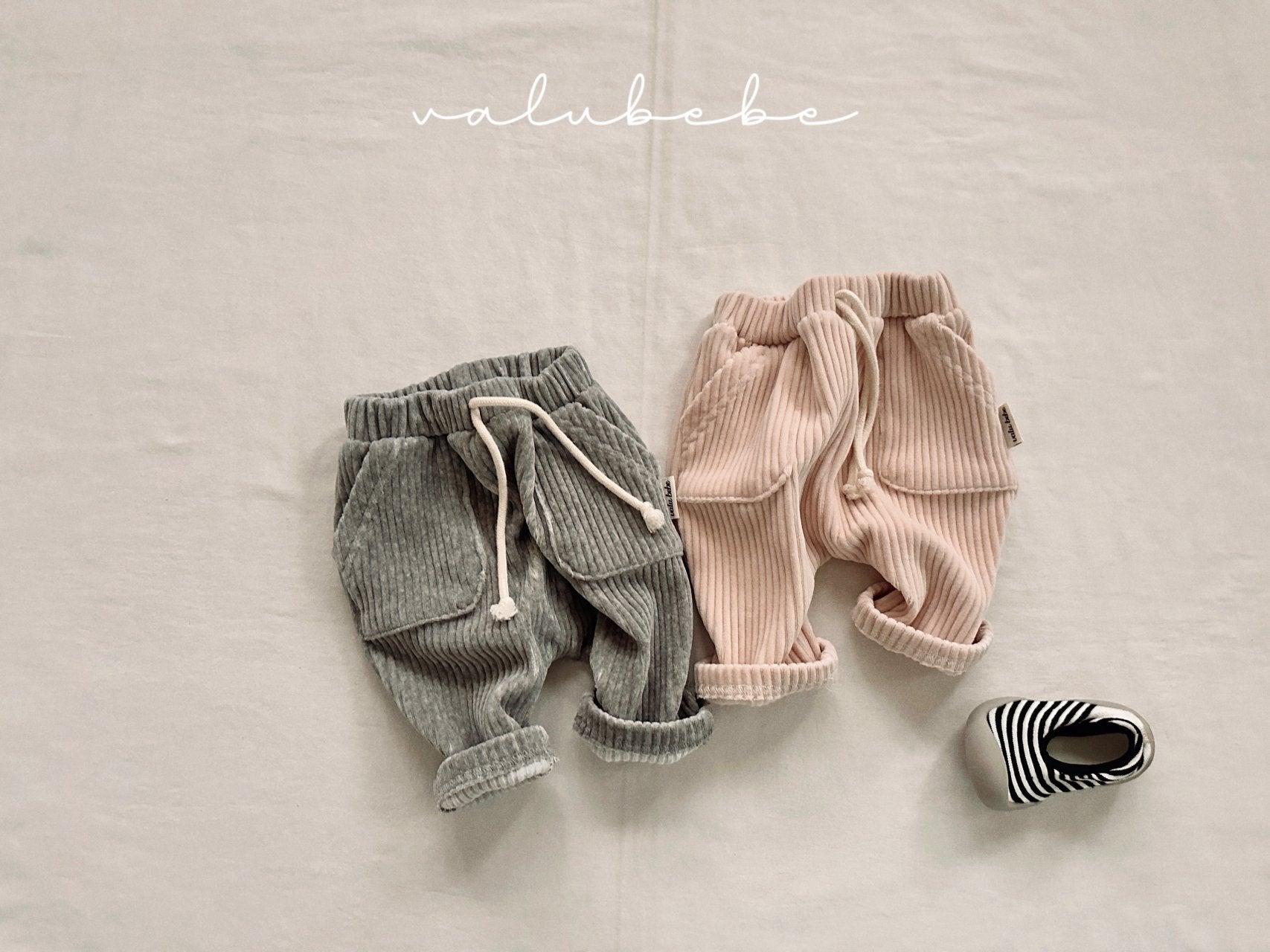 ［valubebe］Katto rib pants (baby)