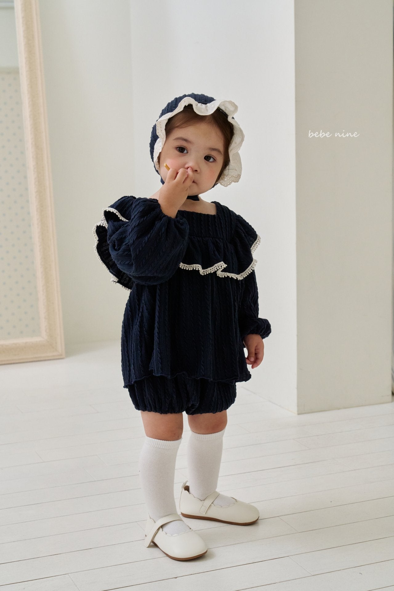 ［bebenine］Miel Knit Bloomer Set