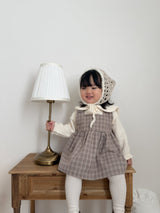 ［mimi market］Cookie check one-piece