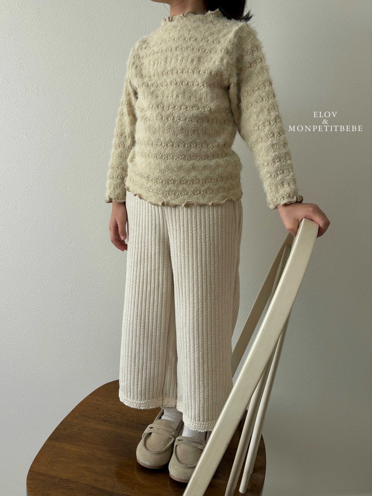 ［Mon petit bebe］Raelle mellow tee