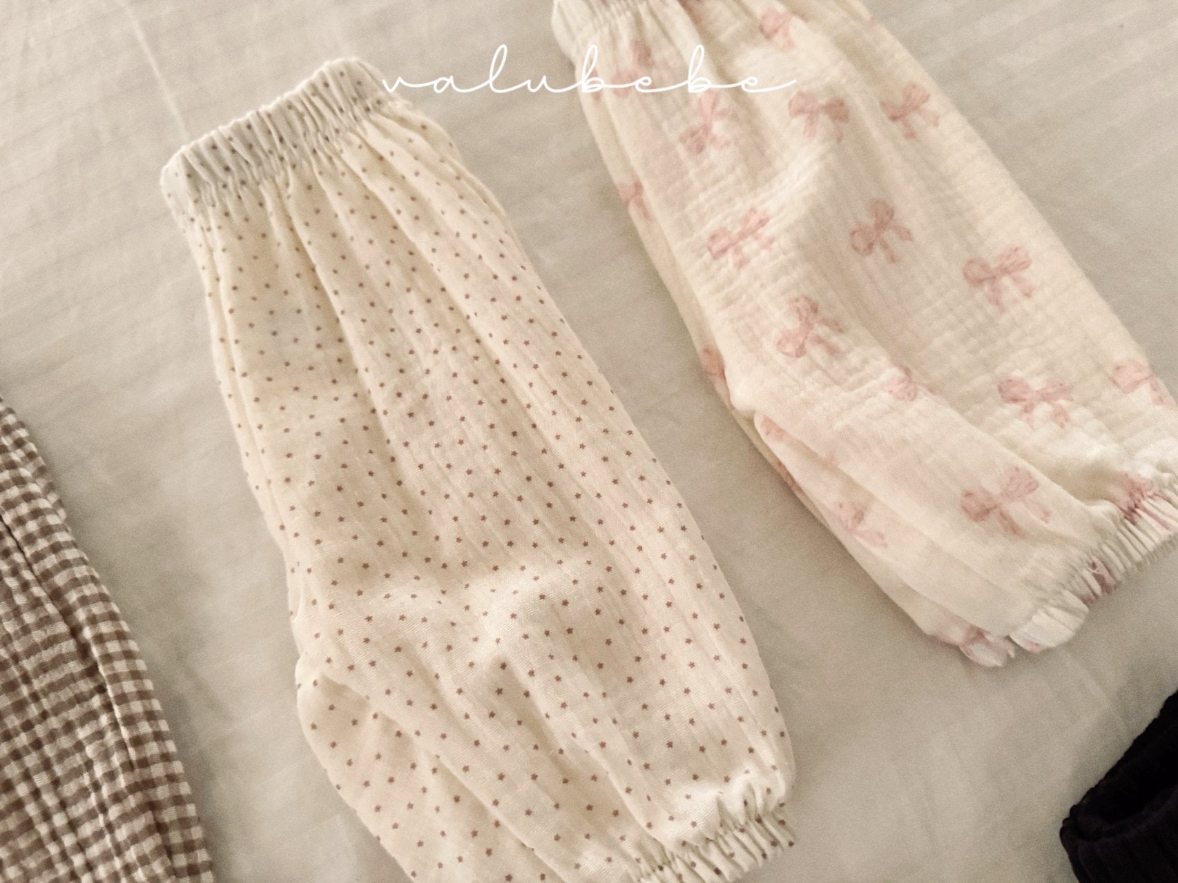 ［valubebe］Embossing pants