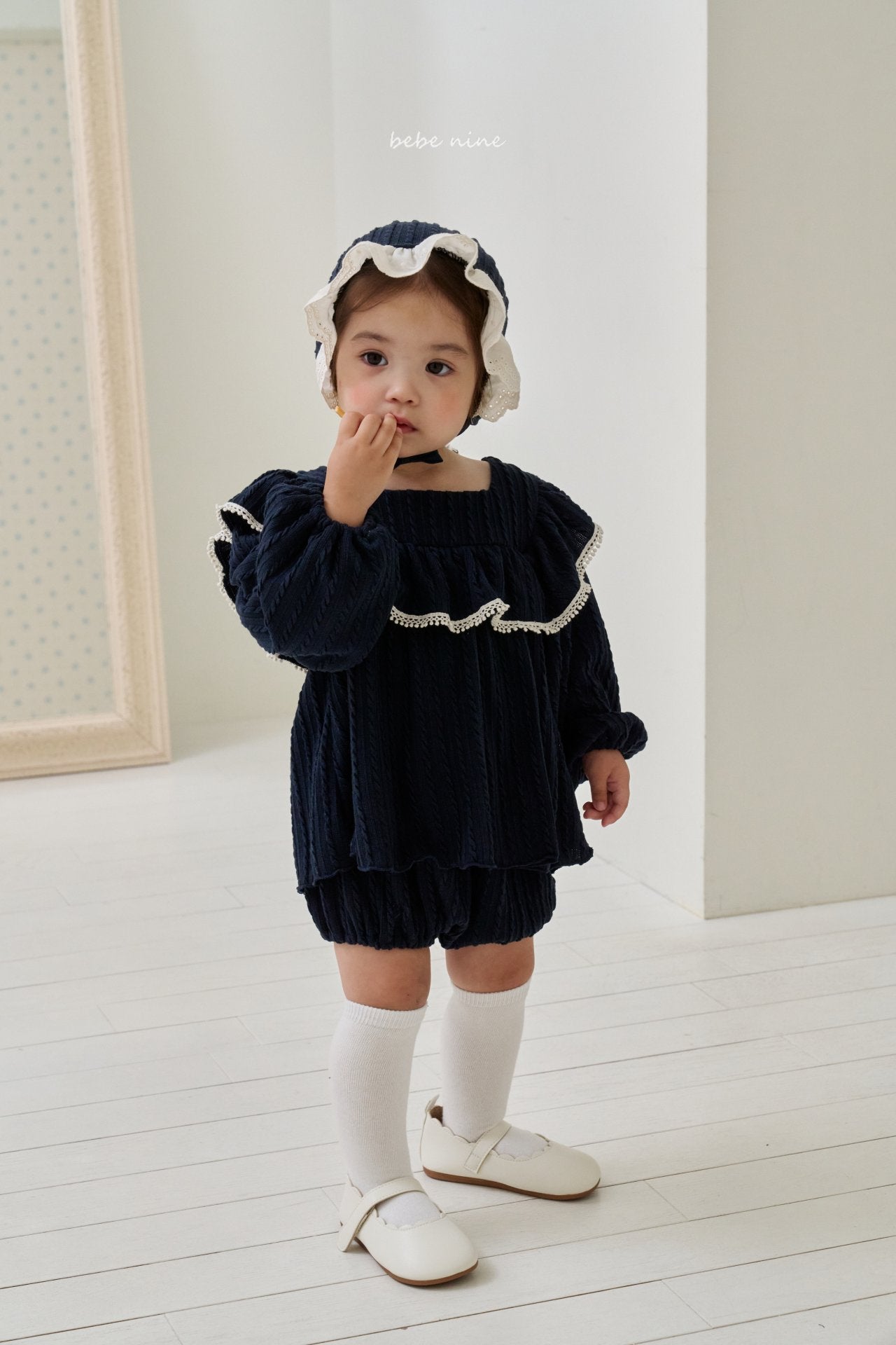 ［bebenine］Miel Knit Bloomer Set