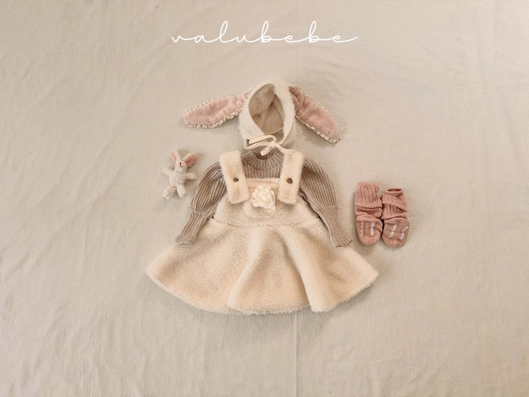［valubebe］Elssa half neck puff tops (baby)