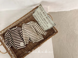 ［valubebe］Soft stripe tops (baby & kids)