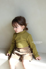 ［DISCO BONBON］Relax span turtleneck tee