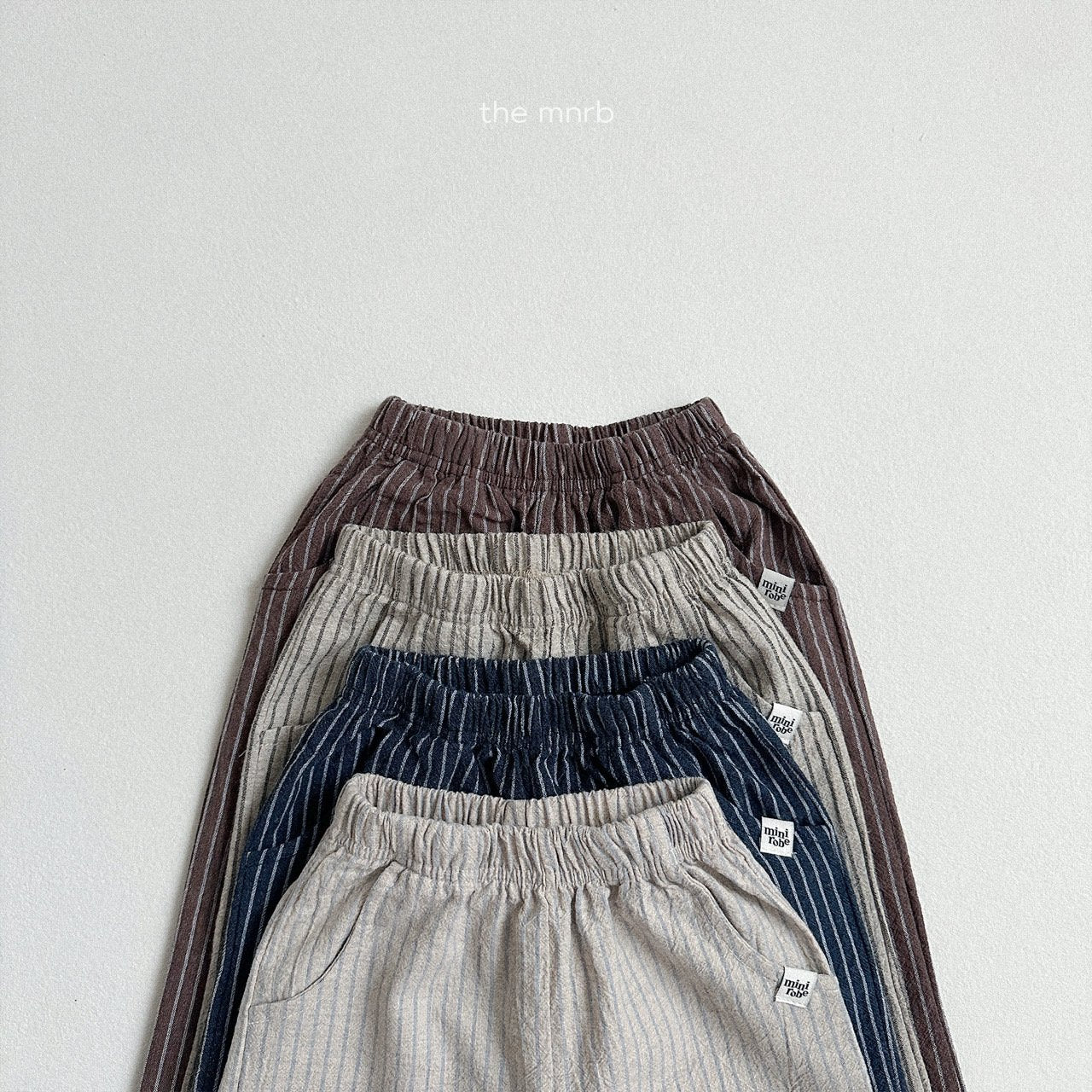 [minirobe] Cozy straight pants