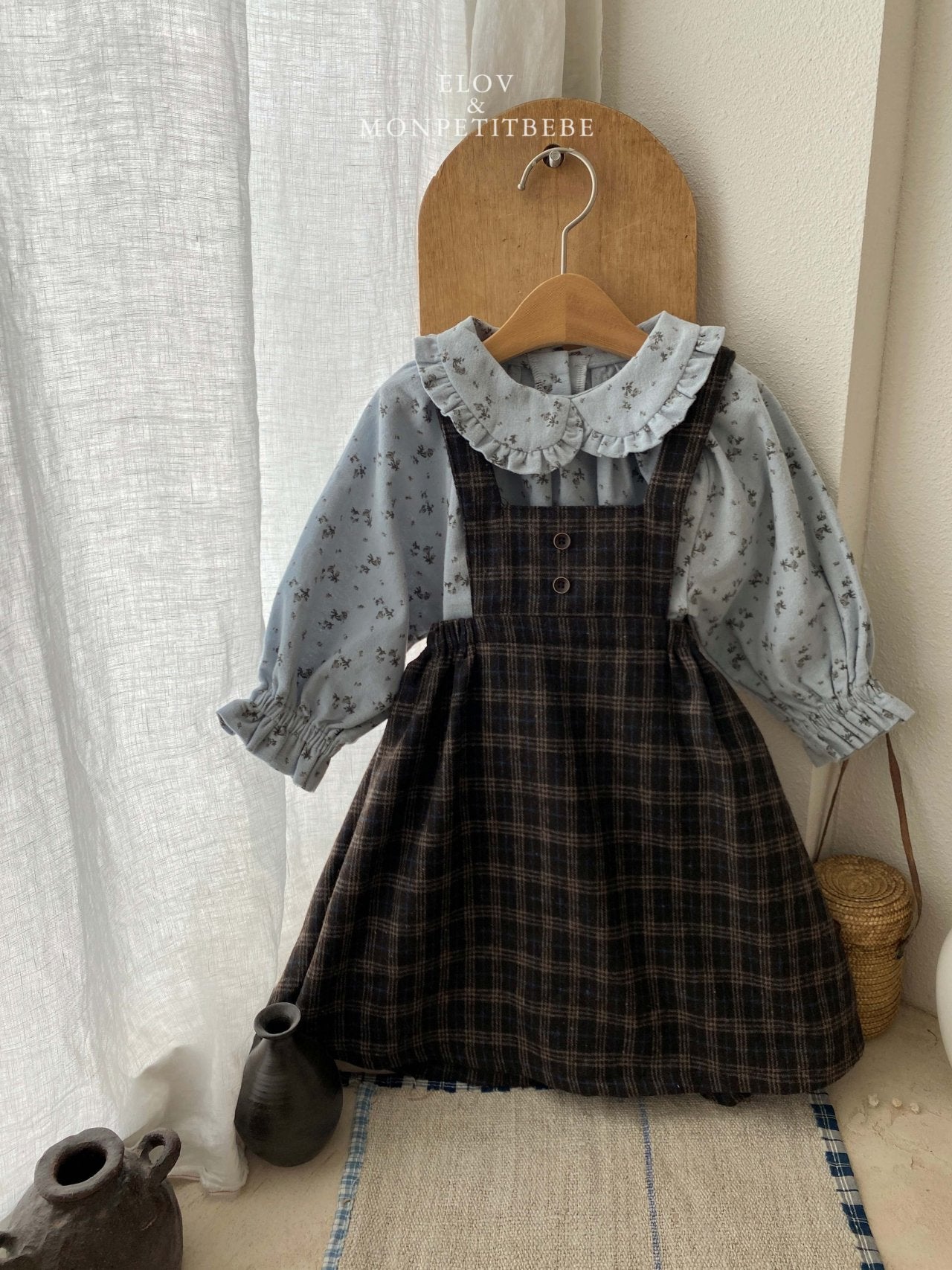 ［Mon petit bebe］Rua frill blouse