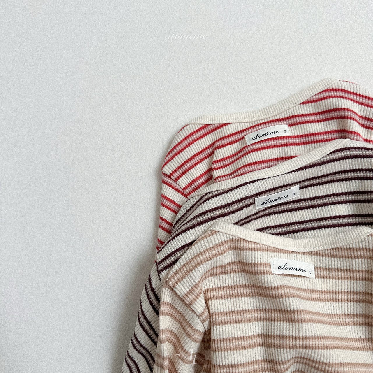 [atomeme] Betty stripe tee
