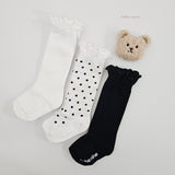 ［bebenine］Nine Frill Knee Socks Set