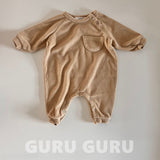 ［guru guru］Terry pocket suit (baby)