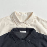 [minirobe] Salt collar shirt