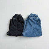 [atomeme] Jump dart denim pants