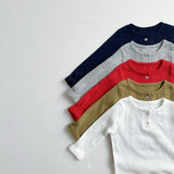 [atomeme] Creme ribbed tee