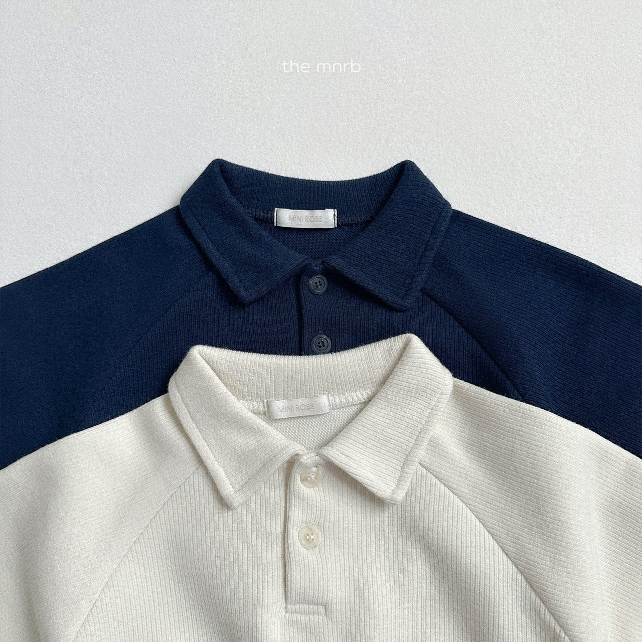 [minirobe] Roa collar sweatshirt
