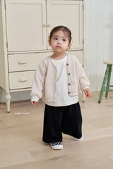 ［bebenine］Coco Waffle Cardigan
