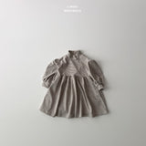 ［LINDO］Stripe turtleneck one-piece