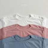 [minirobe] Line-washed tee