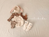 ［valubebe］Cou boa suspender suit (baby)