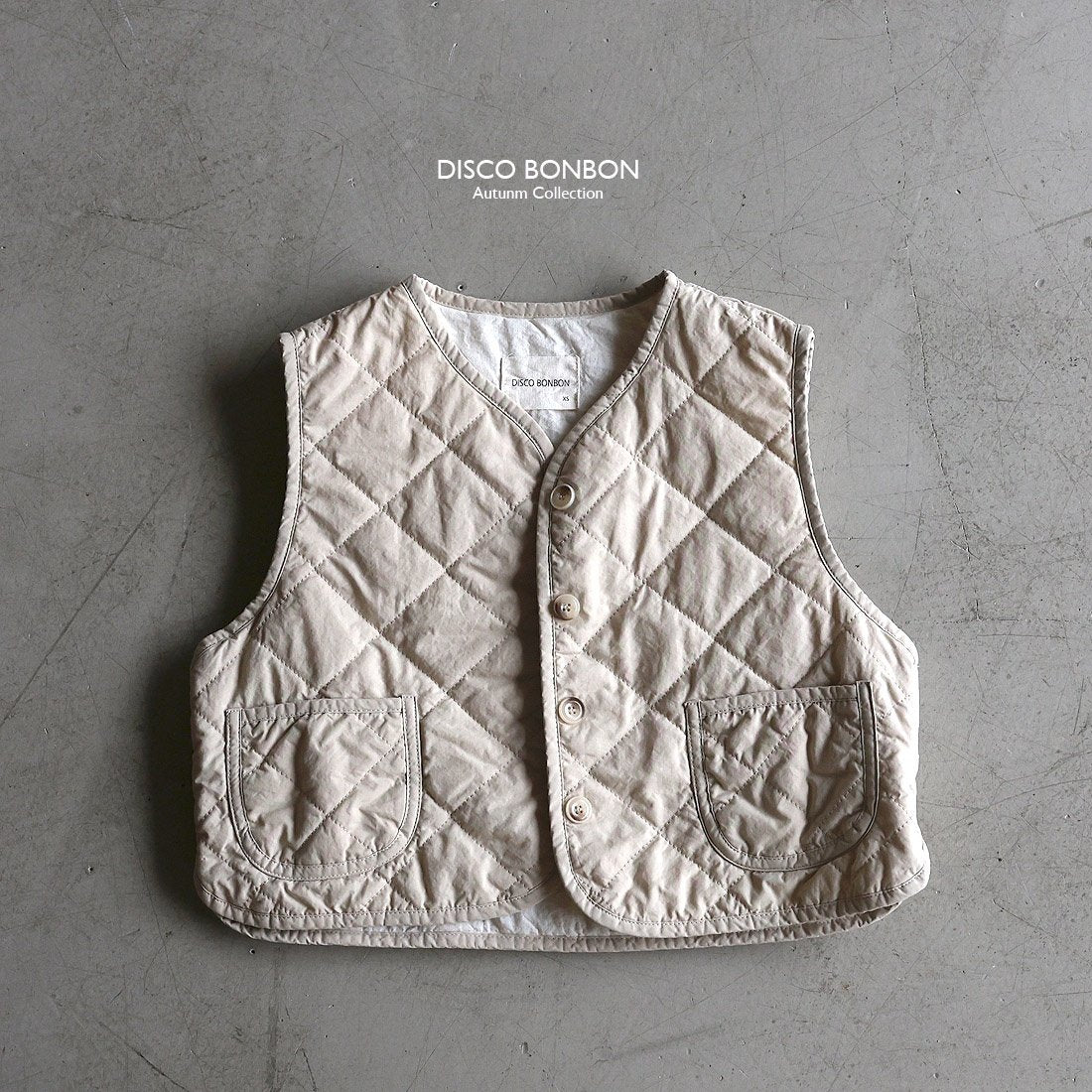 ［DISCO BONBON］Som quilting jumper