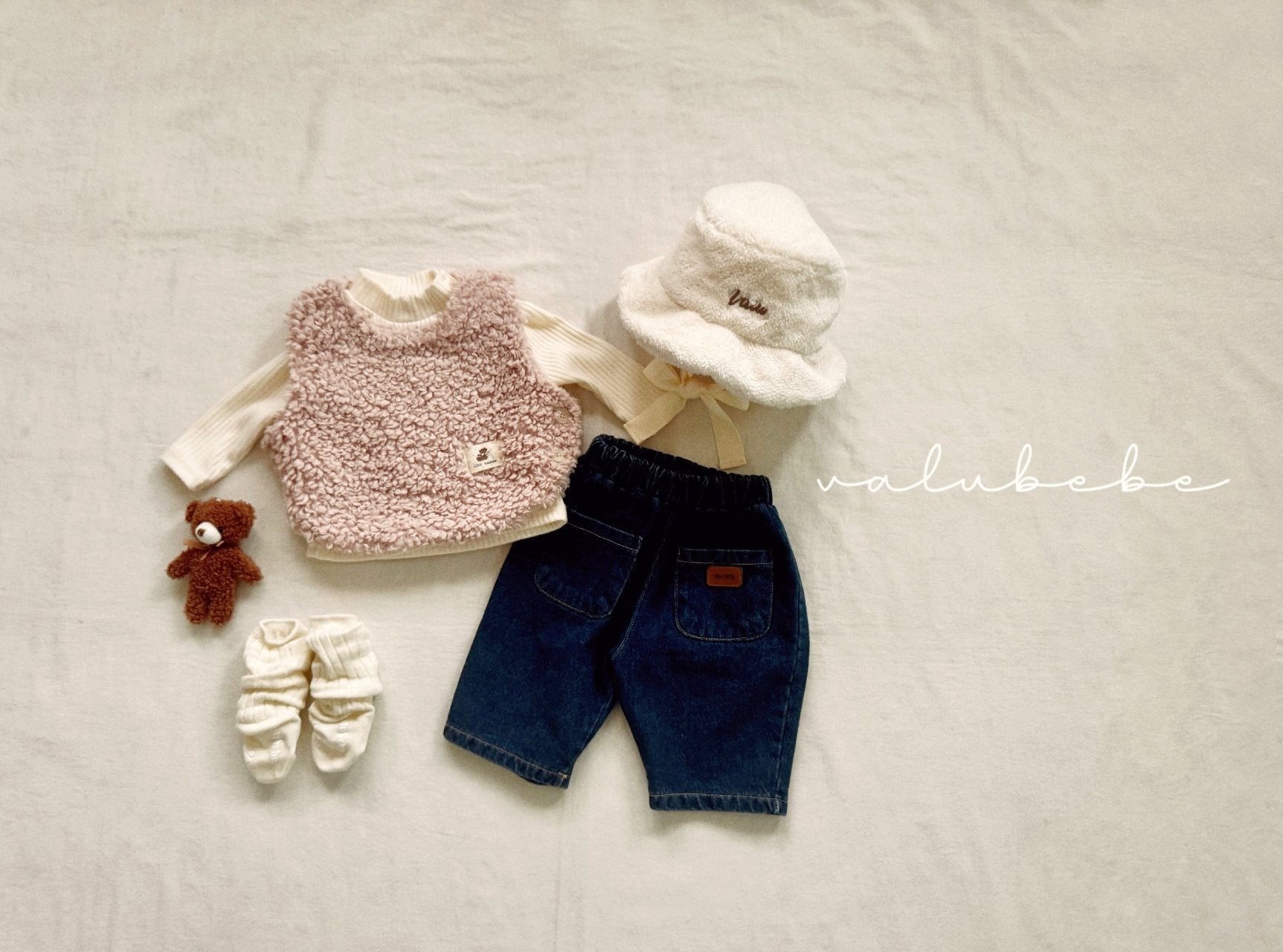 ［valubebe］Soft half neck tops (baby & kids)