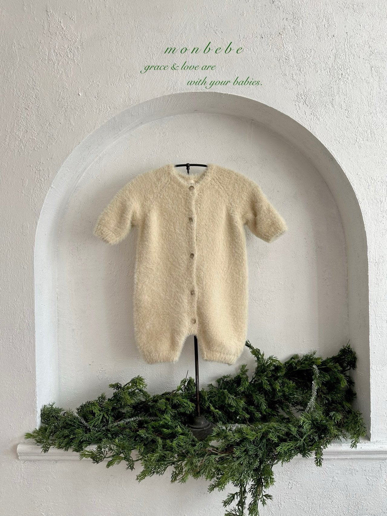 ［monbebe］Teddy fur suit