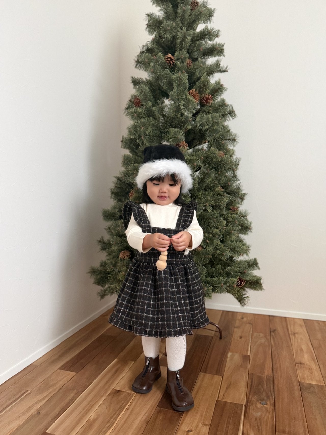 ［mimi market］Eyelet turtleneck tee