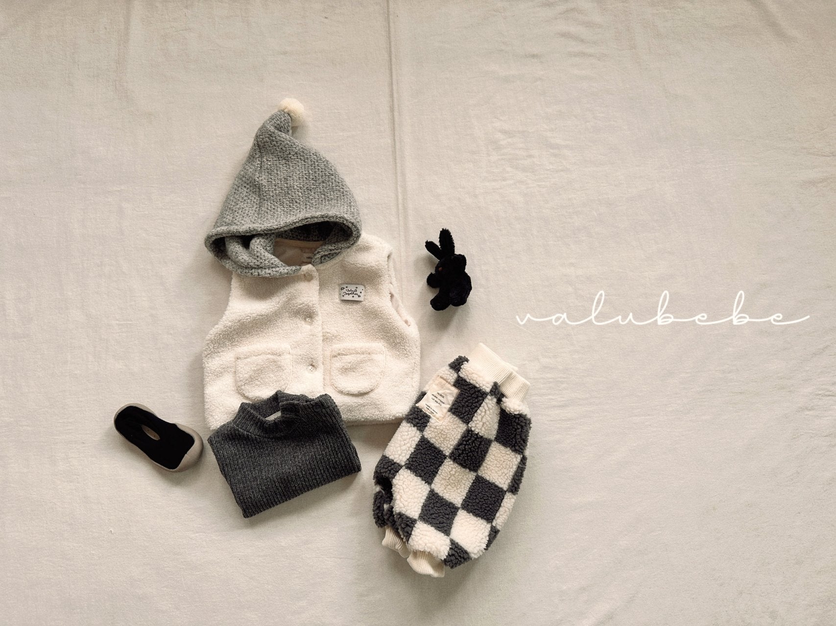 ［valubebe］Pompom food boa vest (baby)