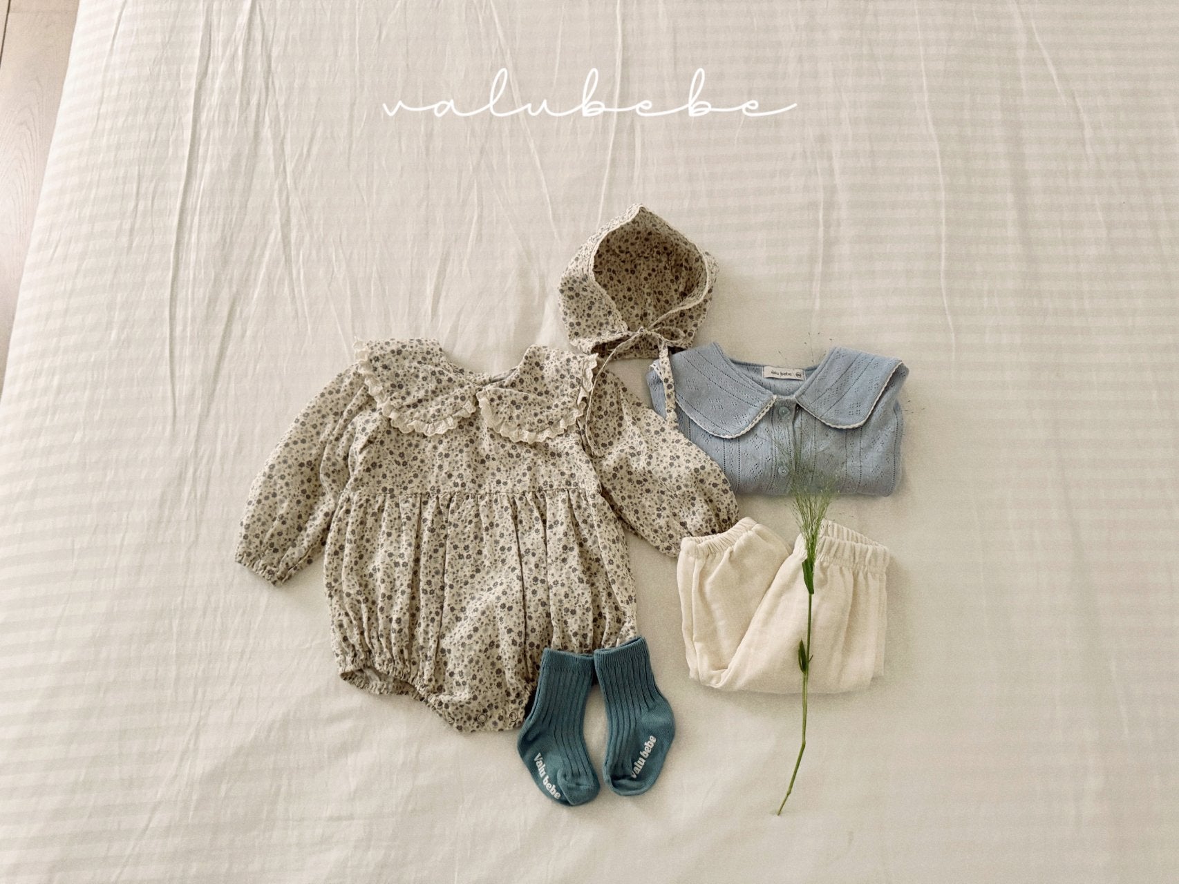 ［valubebe］Embossing pants