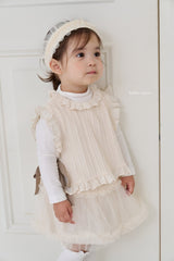 ［bebenine］Celine Knit Vest