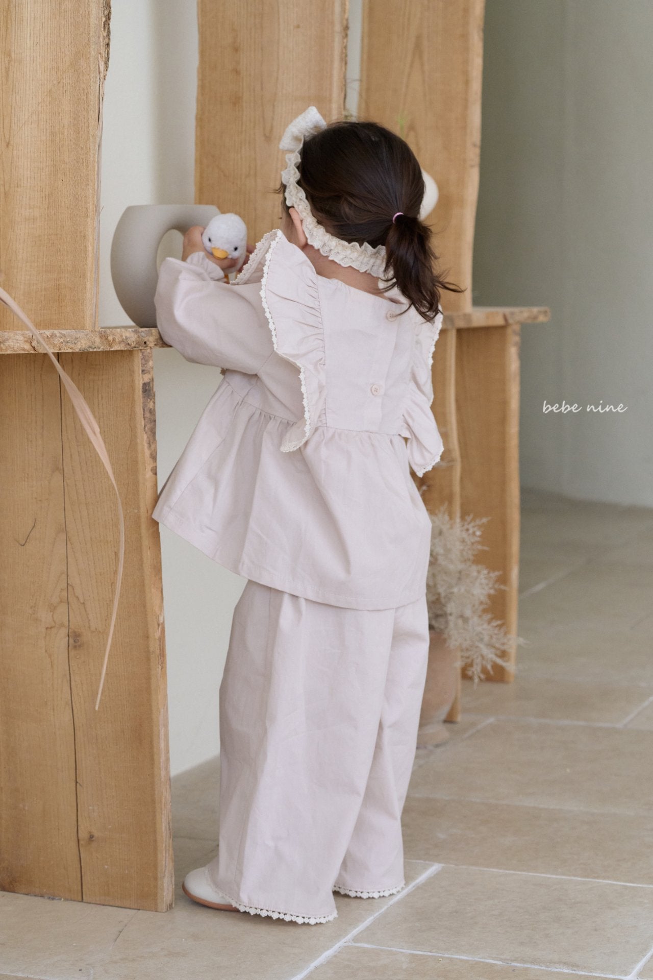 ［bebenine］Clora Lace Pants